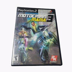 Motocross Mania 3 Sony Playstation 2 PS2 Video Game Includes Case and Manual
